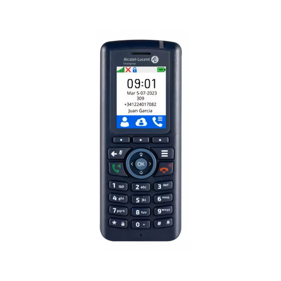 Combiné DECT professionnel Alcatel 8214 – Écran couleur