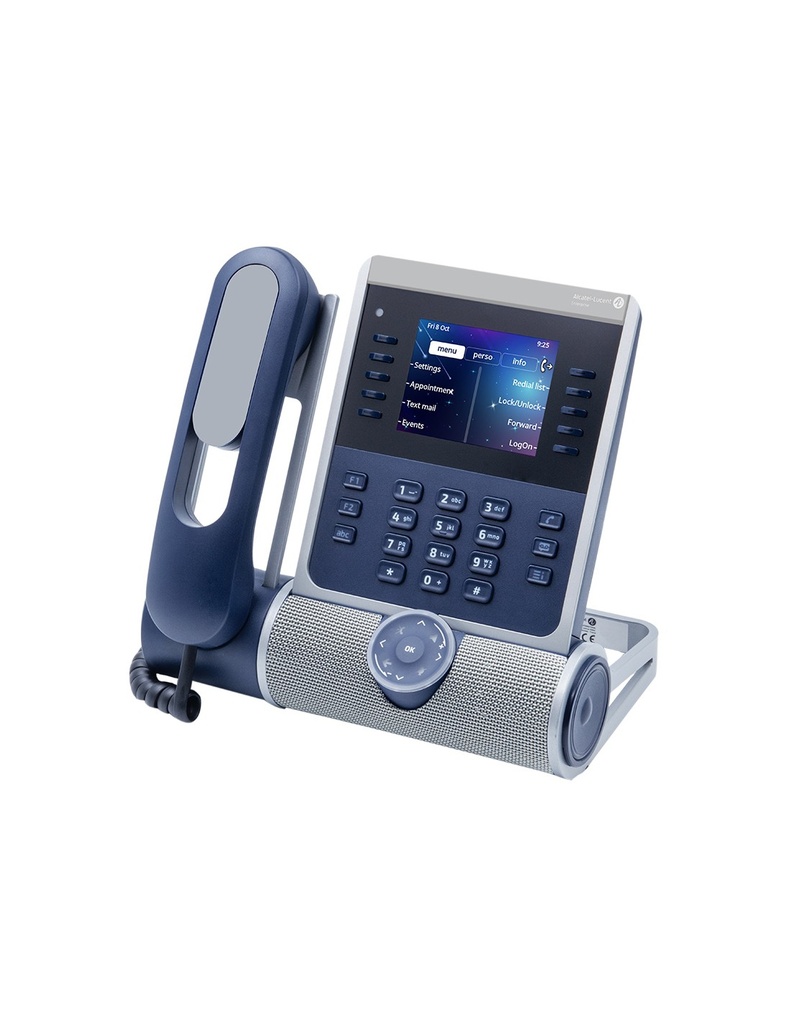 Kit de personnalisation Alcatel ALE 500 400 et 300 – Coque combiné – Gris