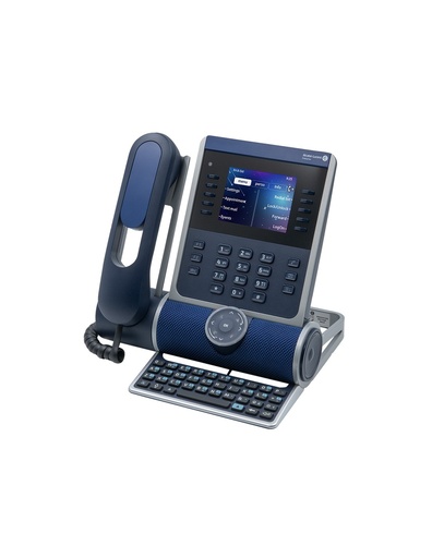 Kit de personnalisation Alcatel ALE 500 400 et 300 – Coque combiné – Bleu foncé